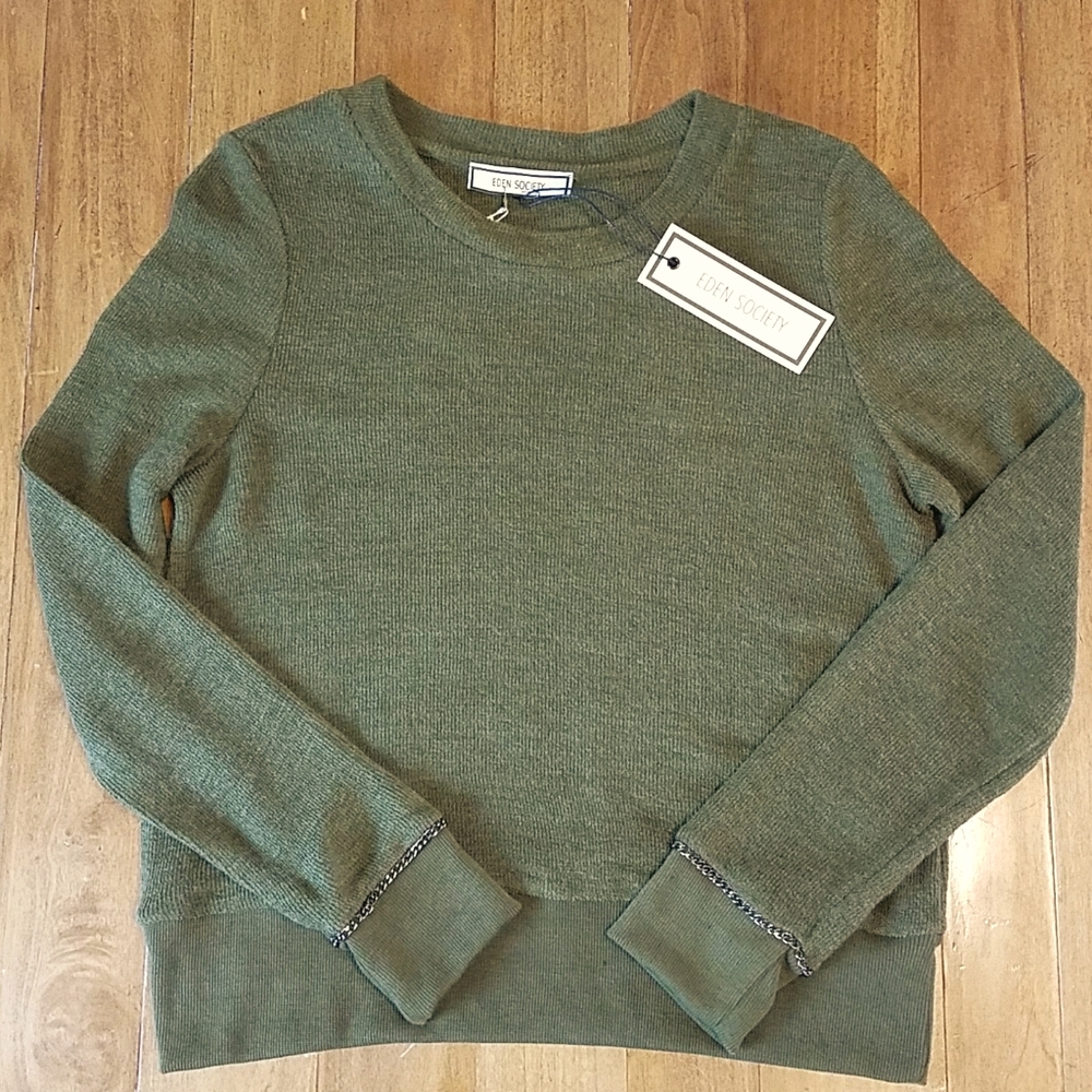 NWT EDEN SOCIETY sweater XS